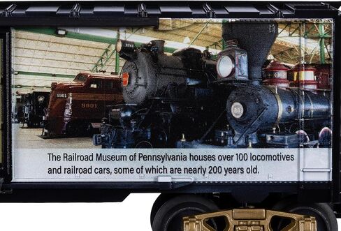 Lionel Railroad Museum of Pennsylvania 50th Anniversary O Gauge Boxcar in Kuwait