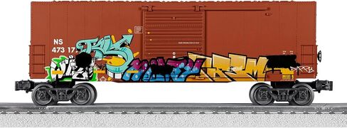 Lionel Norfolk Southern Graffiti HiCube O Gauge Model Train Boxcar in Kuwait