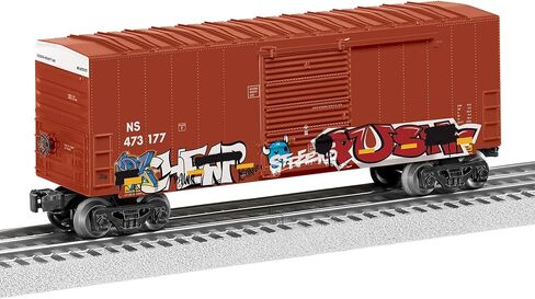 Lionel Norfolk Southern Graffiti HiCube O Gauge Model Train Boxcar in Kuwait