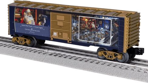Lionel Thomas Kinkade Santa's Final Touch Legacy O Gauge Boxcar in Kuwait
