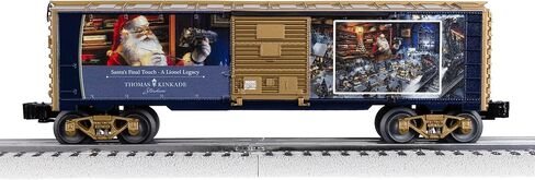 Lionel Thomas Kinkade Santa's Final Touch Legacy O Gauge Boxcar in Kuwait