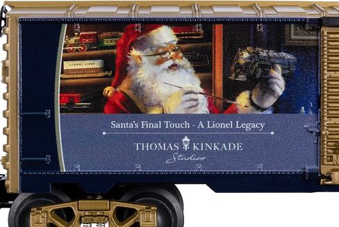Lionel Thomas Kinkade Santa's Final Touch Legacy O Gauge Boxcar in Kuwait