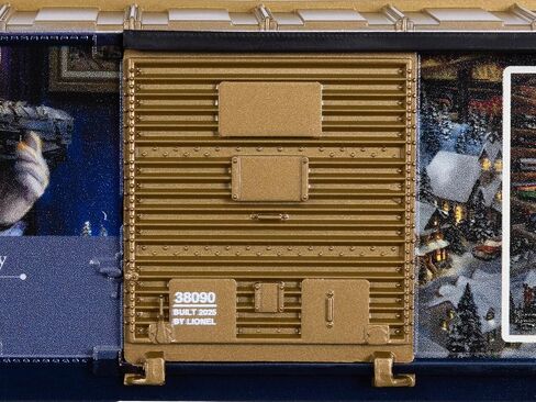 Lionel Thomas Kinkade Santa's Final Touch Legacy O Gauge Boxcar in Kuwait