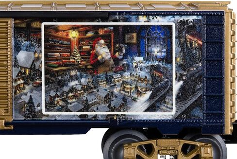 Lionel Thomas Kinkade Santa's Final Touch Legacy O Gauge Boxcar in Kuwait