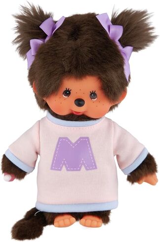 Monchhichi - Girl Bi-Coloured Sweater Plush Doll in Saudi Arabia