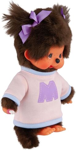 Monchhichi - Girl Bi-Coloured Sweater Plush Doll in Saudi Arabia