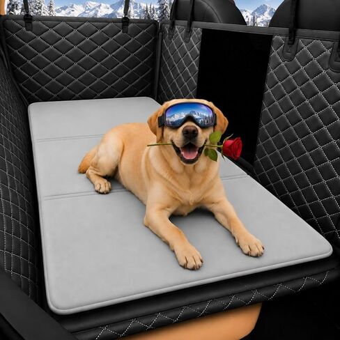 Waterproof Dog Car Bed Mat 51 x 24 Inches for Backseat Extenders in Kuwait