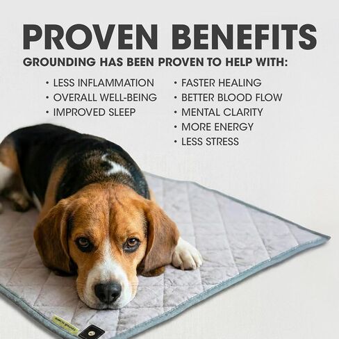 Down To Ground Grounding Pet Mat for Dogs & Cats, Earthing Mat for Pet Bed in Kuwait