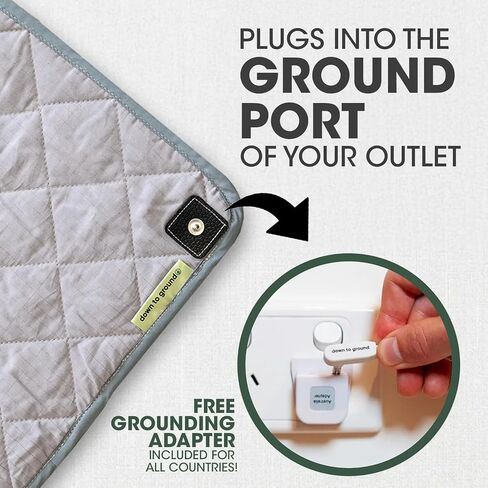 Down To Ground Grounding Pet Mat for Dogs & Cats, Earthing Mat for Pet Bed in Kuwait