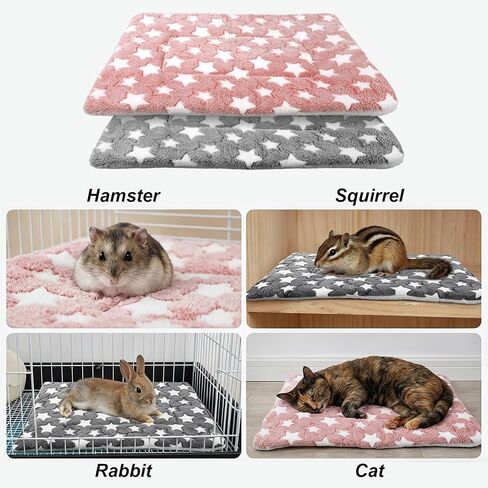 4 Pcs Washable Dog Bed Crate Mat Pad, Reversible Kennel Pad for Crate Pet, Replaceable Dog Cat Bed Guinea Pig Mats Ultra Soft for Small, Medium, Large Dogs Machine Washable 24x16 Inch in Kuwait