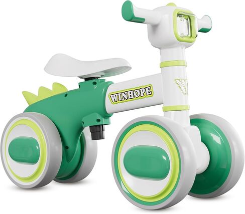 WinHope Dinosaur Baby Balance Bike for 1 Year Old, Lights & Music in Kuwait