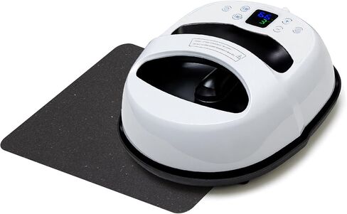 NEWBULIG Heat Press Machine for T Shirts, Iron Heat Press 9.06"x11.81", Heating Transfer Machines, Easy & Portable, 450°F for T-Shirts, Hats, Bags, Pillows with Safety Base & Auto Shut-Off in Kuwait
