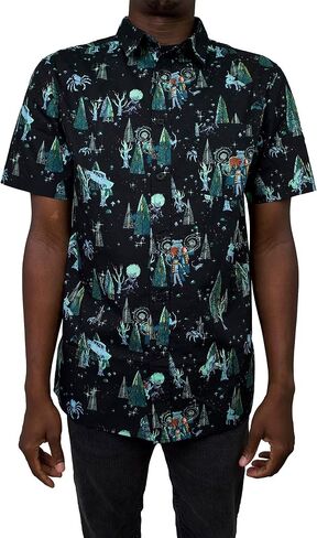 Fifth Sun Men's Harry Potter Button Down Shirt in Kuwait