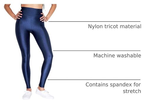American Apparel Women's Nylon Tricot Leggings in Kuwait