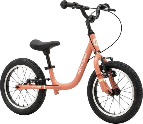 Retrospec Cub Plus XL Kids Balance Bike - 14in Outdoor Toddler Bike with Adjustable Height 15-21in - Lightweight Aluminum Frame & Hand Brakes for Ages 4-6 - Training with Air Tires in Kuwait