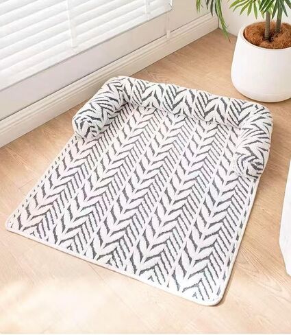 Flannel Exclusive pet mats Winter 35.43 x31.5 Inch Dark Grey in Kuwait