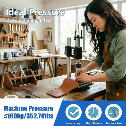 Leather Hole Puncher Hand Punching Machine Leathercraft Punching Tools in Kuwait