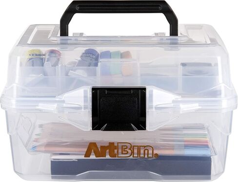 ArtBin Small Project Box with Lift-Out Tray, Clear in Kuwait