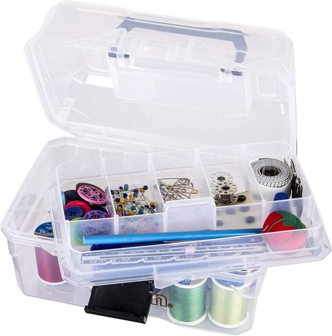 ArtBin Small Project Box with Lift-Out Tray, Clear in Kuwait