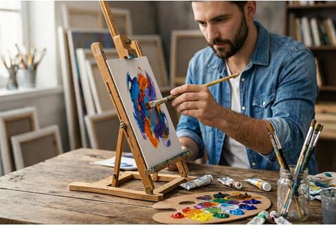 Crescent Creative Illustration Board 16x20, 3 Sheets, Cold Press Surface for Colored Pencil and Graphite | Acid-Free, pH Neutral, Rigid Medium Weight Board in Kuwait