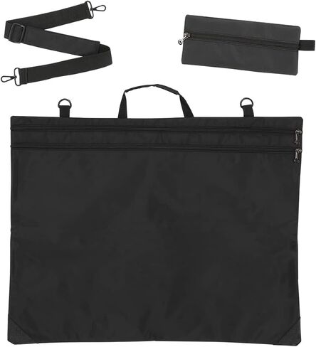 Acurit Multi-Angled 20"x26" PXB Drawing Board + Bag Carrier - Portable Tabletop Workspace, Sketching, Drafting, Painting - Portable Laminated Surface w/Ruler & Parallel Motion Bar in Kuwait