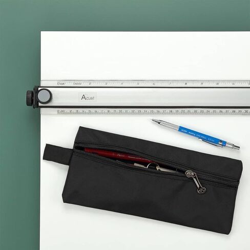 Acurit Multi-Angled 20"x26" PXB Drawing Board + Bag Carrier - Portable Tabletop Workspace, Sketching, Drafting, Painting - Portable Laminated Surface w/Ruler & Parallel Motion Bar in Kuwait