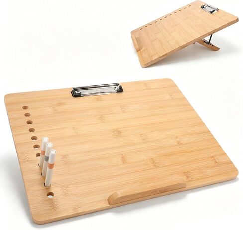 Nuanchu 2 Pcs Adjustable Slant Board for Writing with 4 Angles, 16x12 Inch in Kuwait