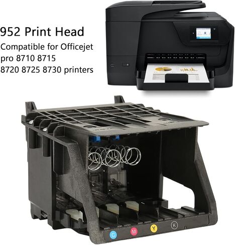 Easy to Install 952 Printhead for Pro 8710, 8715, 8720, 8725, 8730 ABS Material Print Head Replacement Printer Parts in Kuwait