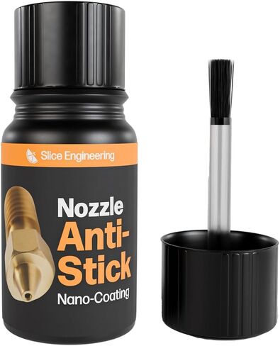 Slice Engineering Plastic Repellent Paint Repels Plastic & Prevents Buildup on the Nozzle | Get Enhanced Print Quality | Hassle-Free Application | Water-Based PTFE Nanosuspension (3 mL - 3 Pack) in Kuwait
