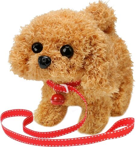 KSABVAIA Plush Golden Retriever Toy Puppy Electronic Interactive Dog in Kuwait