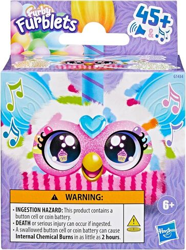 Furby Furblets Bee-Day Birthday Friend, Mini Plush Electronic Toy, Party Gifts for Kids 6+ in Kuwait
