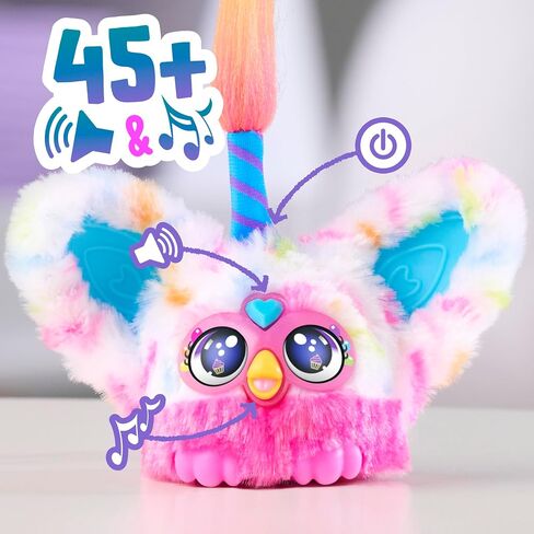 Furby Furblets Bee-Day Birthday Friend, Mini Plush Electronic Toy, Party Gifts for Kids 6+ in Kuwait