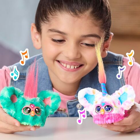 Furby Furblets Bee-Day Birthday Friend, Mini Plush Electronic Toy, Party Gifts for Kids 6+ in Kuwait