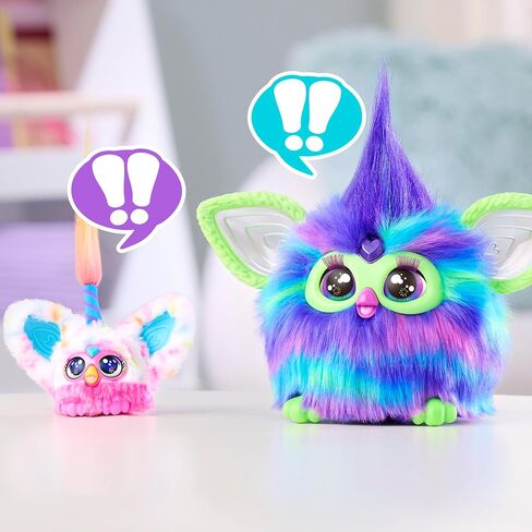 Furby Furblets Bee-Day Birthday Friend, Mini Plush Electronic Toy, Party Gifts for Kids 6+ in Kuwait