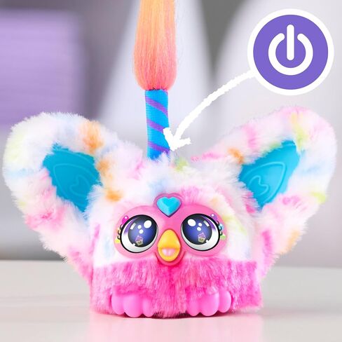 Furby Furblets Bee-Day Birthday Friend, Mini Plush Electronic Toy, Party Gifts for Kids 6+ in Kuwait