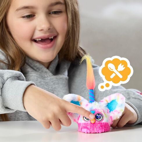 Furby Furblets Bee-Day Birthday Friend, Mini Plush Electronic Toy, Party Gifts for Kids 6+ in Kuwait
