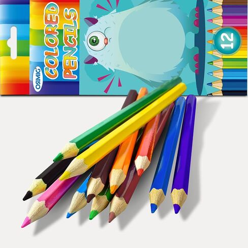 OSIMIG 432 Count Colored Pencils Bulk, 36 Packs with 12 Colors, Color Pencils for Kids, Pre-Sharpened Bulk Colored Pencils for Adults,Kids School Supplies for Teachers, Back to School Supplies in Kuwait