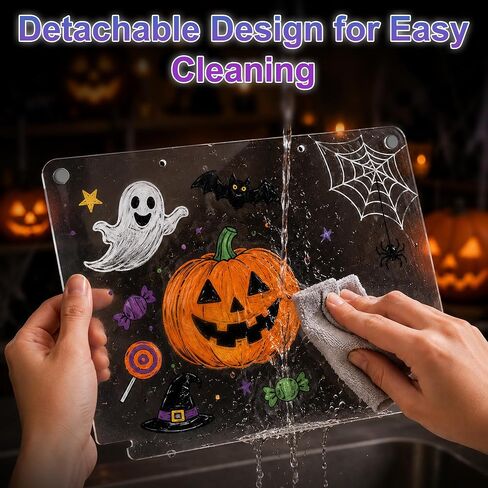 16" LED Drawing Board for Kids, Dual Panels Light Up Rechargeable Board in Kuwait