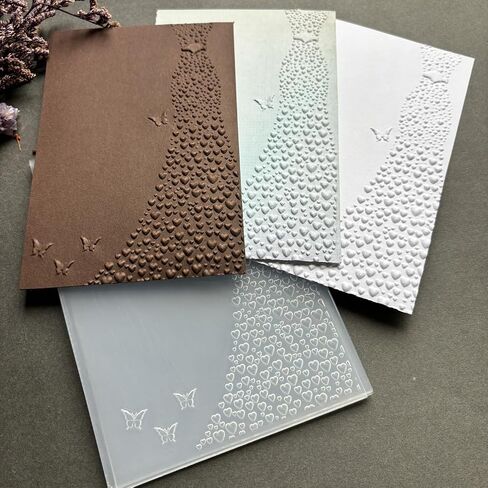Cable Knit Braided Texture 3D Embossing Folder, Sweater Weave Pattern Plastic Stencil for DIY Scrapbooking Card Making Paper Crafts in Saudi Arabia