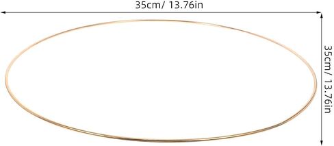 8pcs Metal Floral Hoops for Dream Catchers and Wreath Making in Kuwait