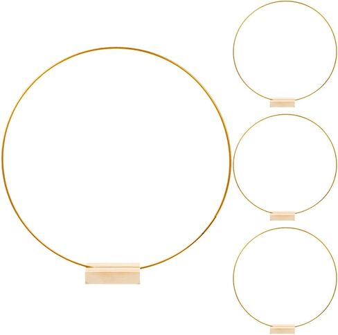 2 Set Metal Dream Catcher Rings for Floral Craft Centerpieces in Kuwait