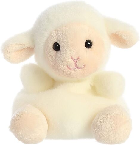 Aurora Palm Pals 4.5" Woolly Lamb Adorable Plush in Kuwait