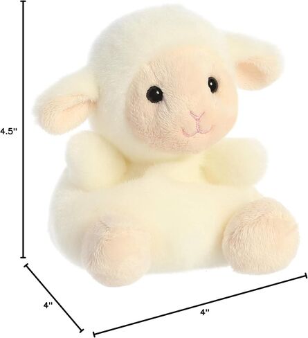 Aurora Palm Pals 4.5" Woolly Lamb Adorable Plush in Kuwait