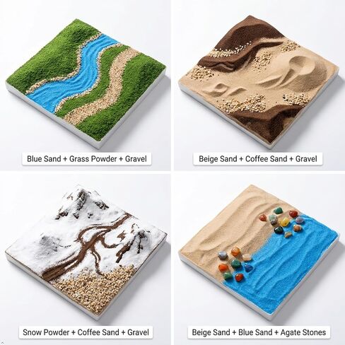 Kai Dream Micro Landscape Base Material Kit, 10 Bags, 430g in Kuwait