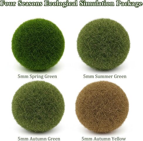 4Pcs 5Mm Miniature Grass, Model Grass for Terrain Model Diorama Supplies in Kuwait