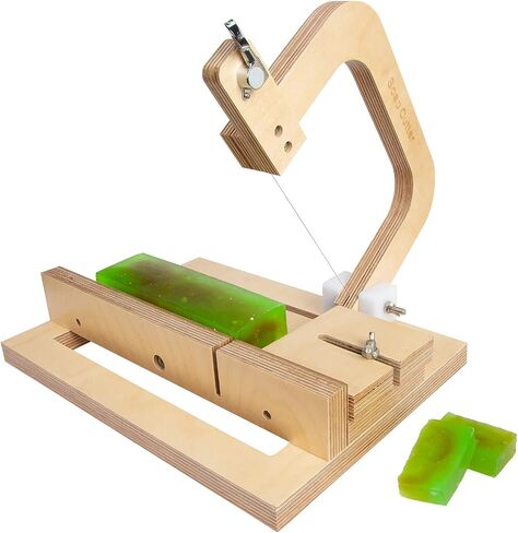 Evinis Wooden Soap Cutter Adjustable Wire Slicer Cutting Tool for Handmade Soap Making Candles Trimming Cheese DIY Cutting Making Tool (Style1) (Z-01) in Saudi Arabia