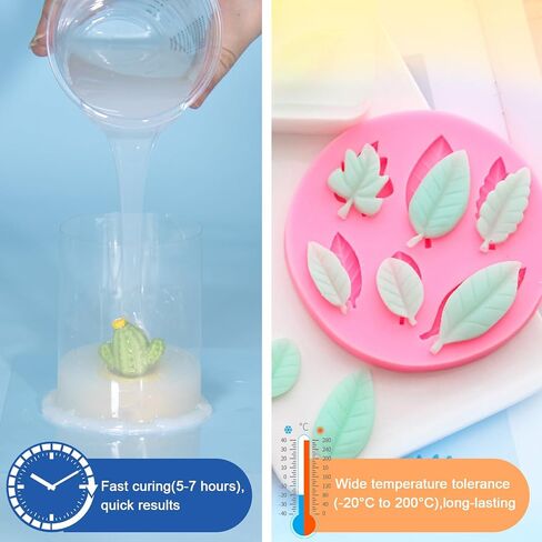 JDiction Silicone Mold Making Kit, 37oz Fast Cure Soft Silicone Rubber in Kuwait