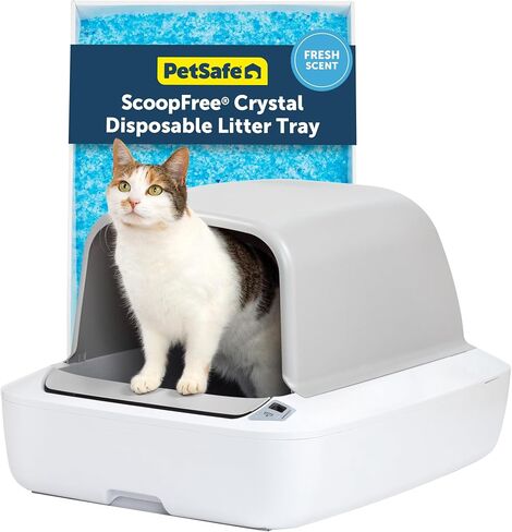 PetSafe ScoopFree Crystal Pro Self-Cleaning Litter Box in Kuwait