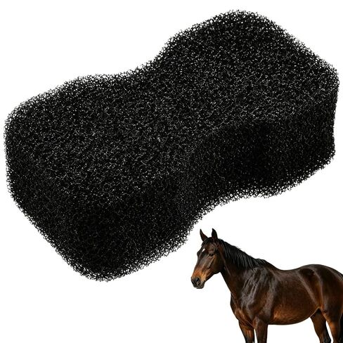 3 Pcs Horse Groomer Sponge Scrubber, Deep Cleaning Scrubber & Massager for Horses in Saudi Arabia