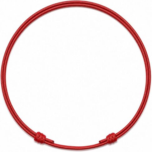 Red String Anklet for Women Men Teen - Ankle Bracelet Surfer Beach Anklets Cord Waterproof Adjustable Jewelry Unisex Summer Accessories in Kuwait